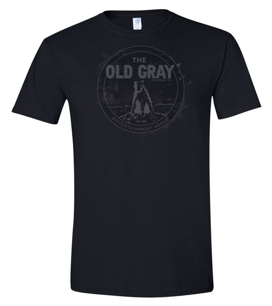 "The Old Gray" - Black Short Sleeve T-Shirt
